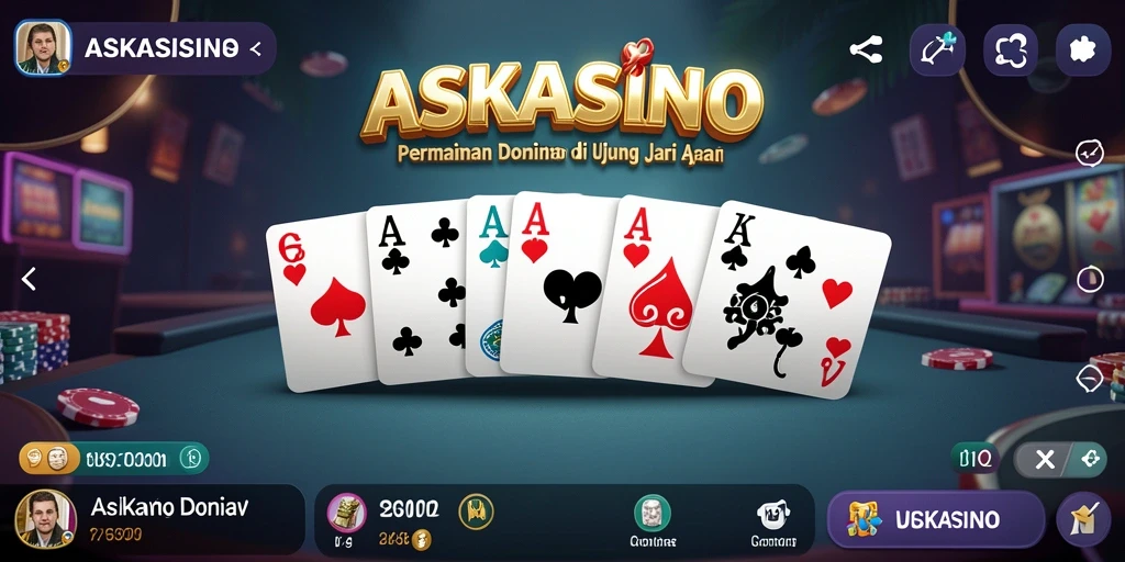 Tampilan gameplay ASKASINO yang menakjubkan dan menarik.